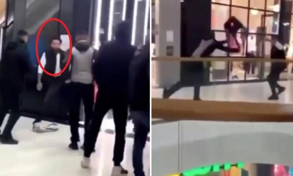 Xάος από μετανάστες σε σουηδικό εμπορικό κέντρο-Καρεκλιές και ξύλο (ΒΙΝΤΕΟ)